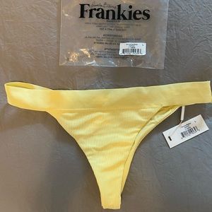 Frankie’s Bikinis Winnie Daffodil bottom-neverworn